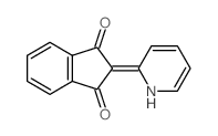 1H-Indene-1,3(2H)-dione,2-(2(1H)-pyridinylidene)-结构式