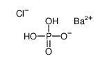 barium(2+),dihydrogen phosphate,chloride Structure