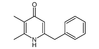 6-benzyl-2,3-dimethyl-1H-pyridin-4-one Structure