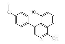 5-hydroxy-4-(4-methoxyphenyl)-2H-isoquinolin-1-one Structure