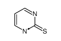 2-mercaptopyrimidine结构式