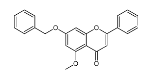 7-(苄氧基)-5-甲氧基-2-苯基-4H-色烯-4-酮图片