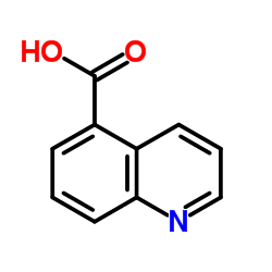 喹啉-5-羧酸结构式