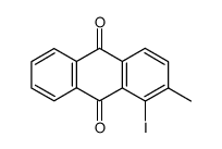 1-iodo-2-methylanthraquinone Structure