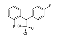 1,1,1-trichloro-2-(2-fluoro-phenyl)-2-(4-fluoro-phenyl)-ethane Structure