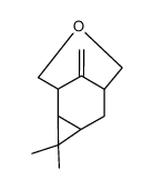 3,3-dimethyl-10-methylene-8-oxatricyclo[4.3.1.02,4]decane Structure