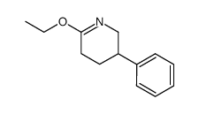 Pyridine, 6-ethoxy-2,3,4,5-tetrahydro-3-phenyl- (9CI)结构式