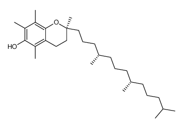 α-tocopherol Structure