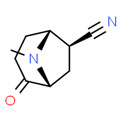 8-Azabicyclo[3.2.1]octane-6-carbonitrile,8-methyl-2-oxo-,(1R,5R,6S)-rel-(9CI) picture