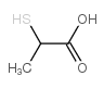 2-Mercaptopropionic acid structure