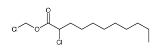 chloromethyl 2-chloroundecanoate Structure