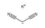 malononitrile potassium salt Structure