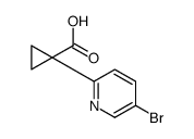 1-(5-bromopyridin-2-yl)cyclopropanecarboxylic acid picture