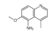 5-amino-6-methoxy-4-methylquinoline Structure