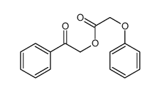 phenacyl 2-phenoxyacetate Structure