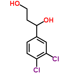 1-(3,4-Dichlorophenyl)-1,3-propanediol Structure