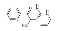 1-[(2-methyl-1-pyridin-2-yl-propylidene)amino]-3-prop-2-enyl-thiourea Structure