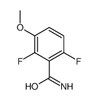 2,6-difluoro-3-methoxybenzamide structure