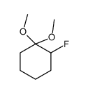 2-fluoro-1,1-dimethoxycyclohexane结构式