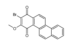 2-bromo-3-methoxychrysene-1,4-dione结构式