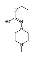 1-Piperazinecarbamicacid,4-methyl-,ethylester(7CI) structure