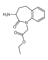 3-(S)-amino-1-ethoxycarbonylmethyl-2,3,4,5-tetrahydro-1H-[1]benzazepine-2-one Structure