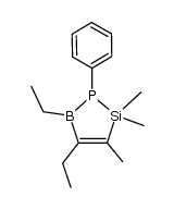 (B(Et)C(Et)=C(Me)Si(Me2)PPh)2结构式