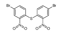 bis-(4-bromo-2-nitro-phenyl)-sulfide Structure