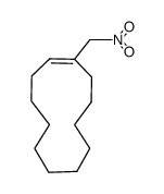 (E)-1-(nitromethyl)cyclododecene Structure