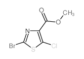 Methyl 2-bromo-5-chlorothiazole-4-carboxylate structure