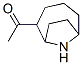 Ethanone, 1-(9-azabicyclo[4.2.1]non-2-yl)-, exo- (9CI)结构式