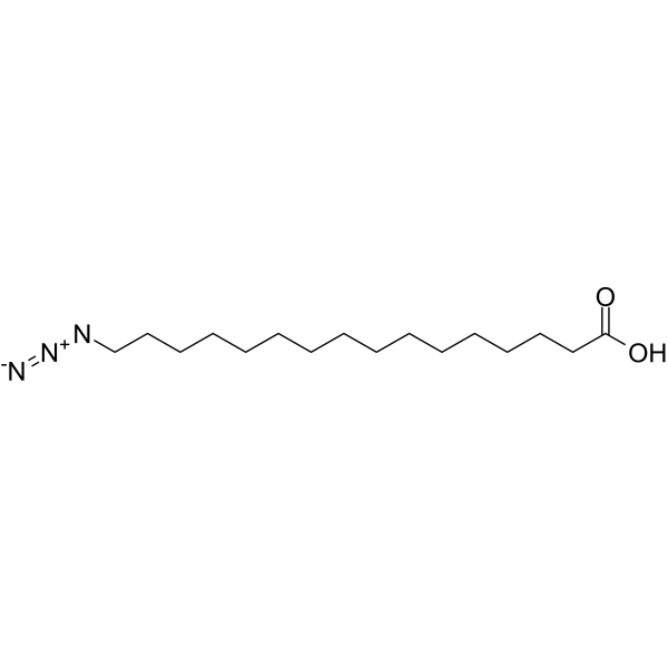 16-Azidohexadecanoic acid Structure