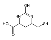 4-carboxy-6-(mercaptomethyl)-3,4,5,6-tetrahydropyrimidin-2(1H)-one structure