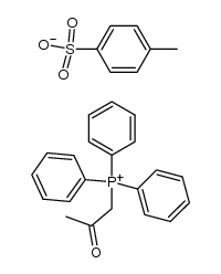 acetonyltriphenylphosphonium p-toluenesulfonate Structure