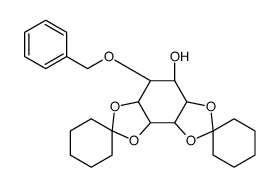 (+/-)-4-O-benzyl-1,2:5,6-di-O-cyclohexylidene-myo-inositol Structure