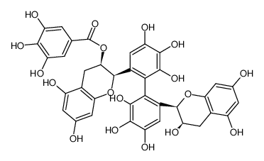 2',2'-bisepigallocatechin monogallate结构式