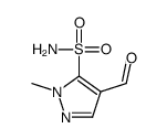 1H-Pyrazole-5-sulfonamide,4-formyl-1-methyl-(9CI) Structure