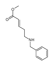 methyl 5-(benzylamino)pent-2-enoate结构式