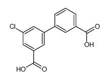 3-(3-carboxyphenyl)-5-chlorobenzoic acid Structure