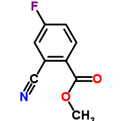2-氰甲基苯甲酸甲酯结构式
