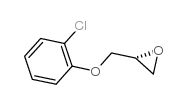 (R)-2-((2-氯苯氧基)甲基)环氧乙烷结构式