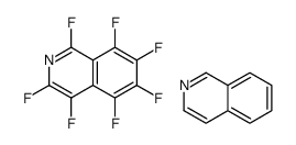 1,3,4,5,6,7,8-heptafluoroisoquinoline,isoquinoline Structure