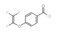 4-(TRIFLUOROVINYLOXY)BENZOYL CHLORIDE Structure