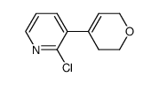 2-chloro-3-(3,6-dihydro-2H-pyran-4-yl)pyridine Structure