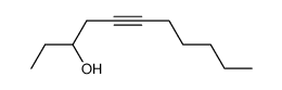 undec-5-yn-3-ol结构式