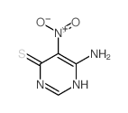 4(3H)-Pyrimidinethione, 6-amino-5-nitro- structure