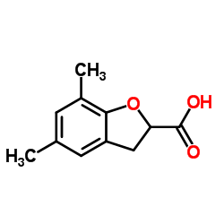 5,7-Dimethyl-2,3-dihydro-1-benzofuran-2-carboxylic acid图片