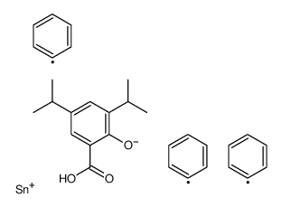 triphenyltin 3,5-diisopropylsalicylate结构式