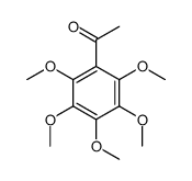 1-(2,3,4,5,6-pentamethoxyphenyl)ethanone Structure