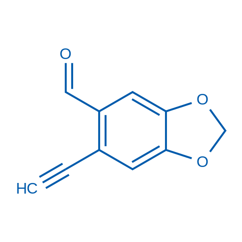 6-Ethynylbenzo[d][1,3]dioxole-5-carbaldehyde picture